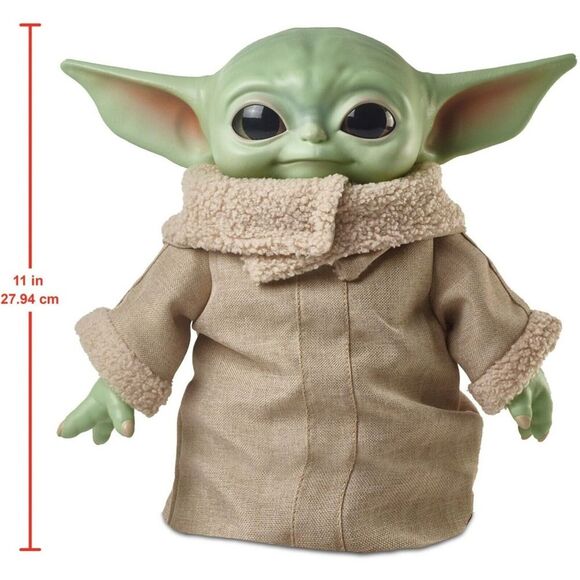 Mandalorian The Child Star Wars Plush Toy 11 inch Yoda-like Figure - Picture 5 of 5